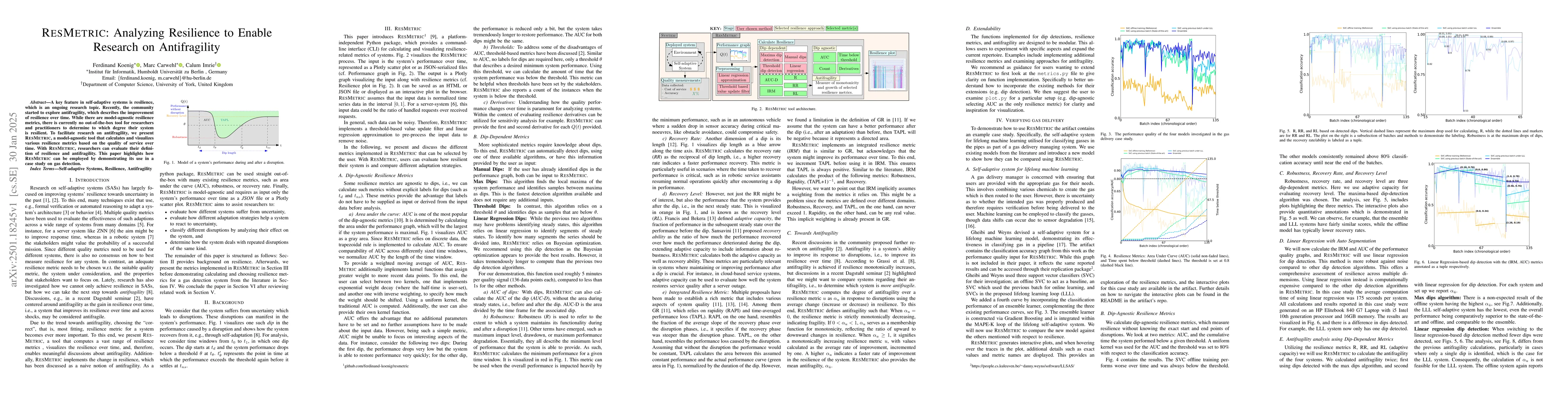 Thumbnail for RESMETRIC: Analyzing Resilience to Enable Research on Antifragility