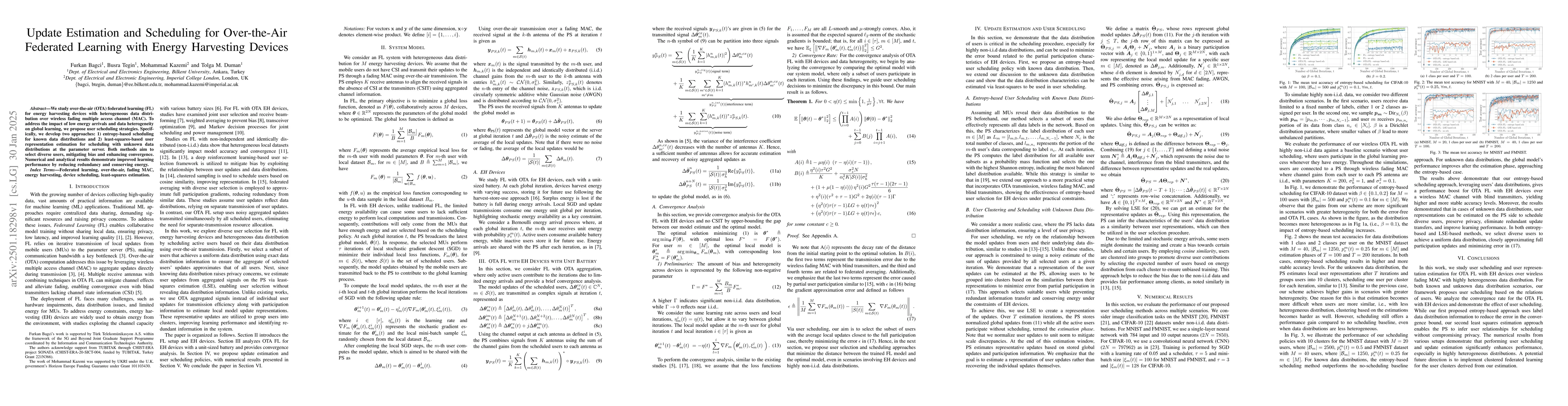 Thumbnail for Update Estimation and Scheduling for Over-the-Air Federated Learning
  with Energy Harvesting Devices
