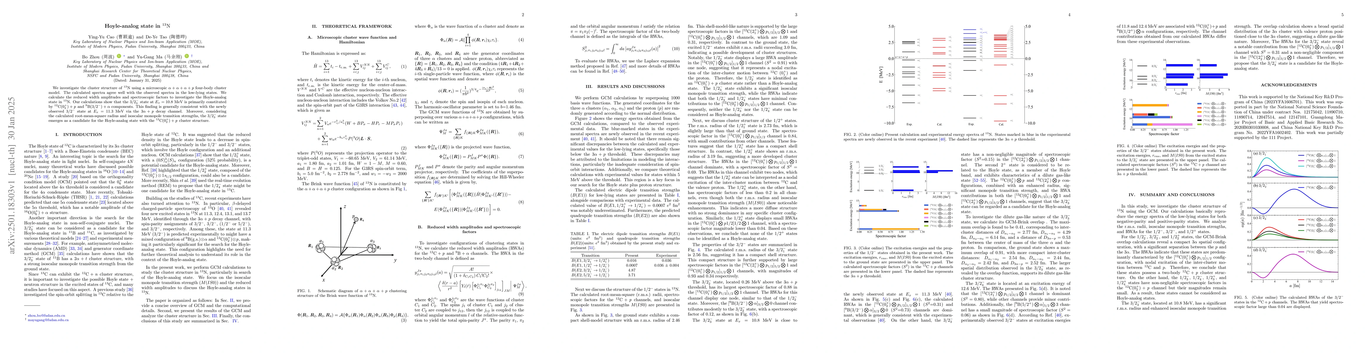 Thumbnail for Hoyle-analog state in ${}^{13}$N