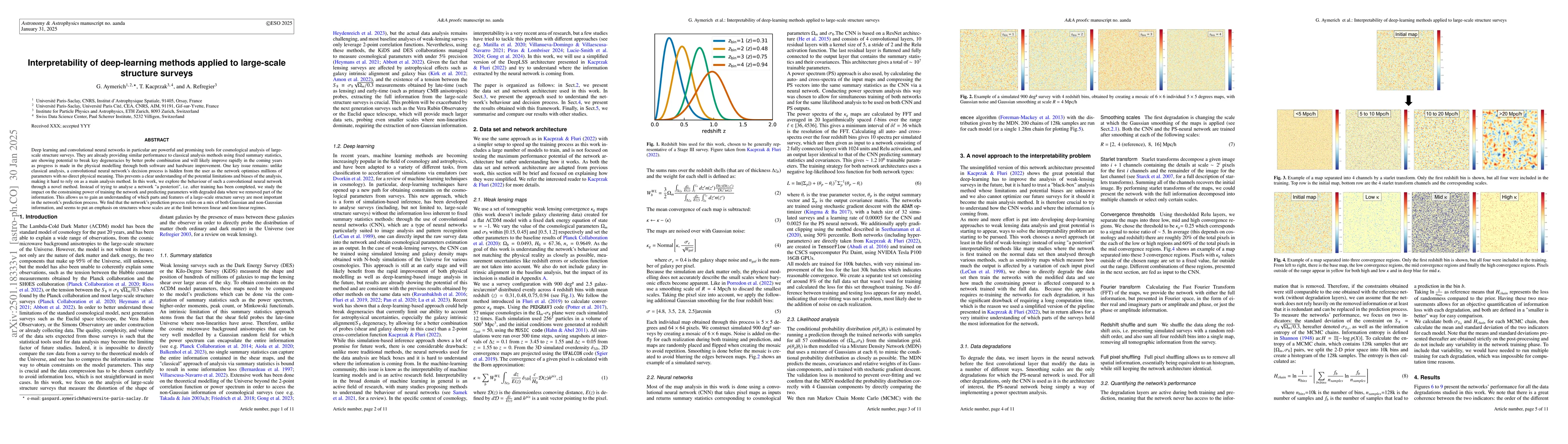 Thumbnail for Interpretability of deep-learning methods applied to large-scale
  structure surveys