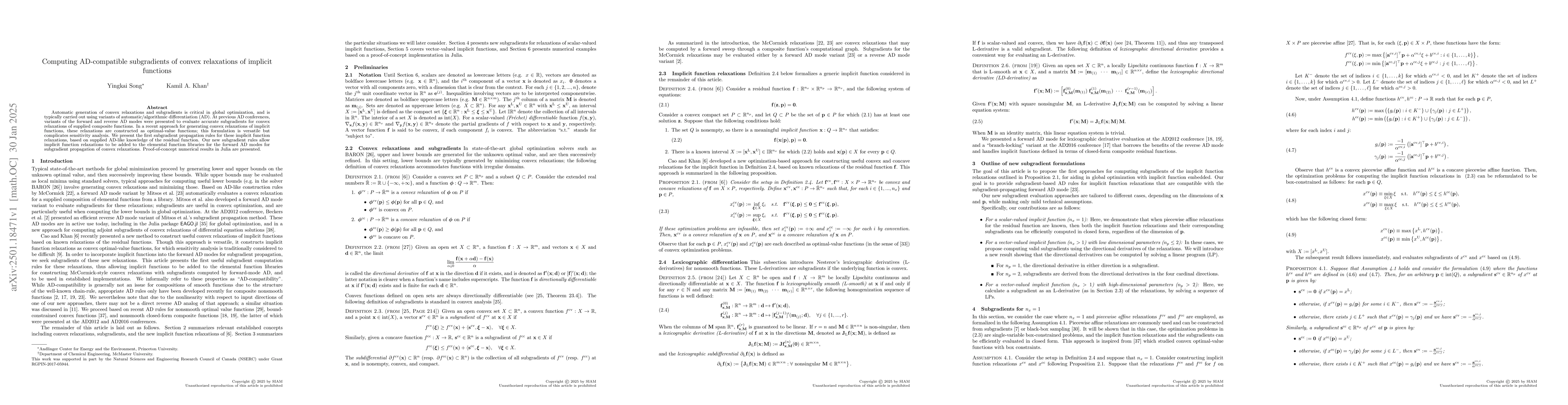 Thumbnail for Computing AD-compatible subgradients of convex relaxations of implicit
  functions