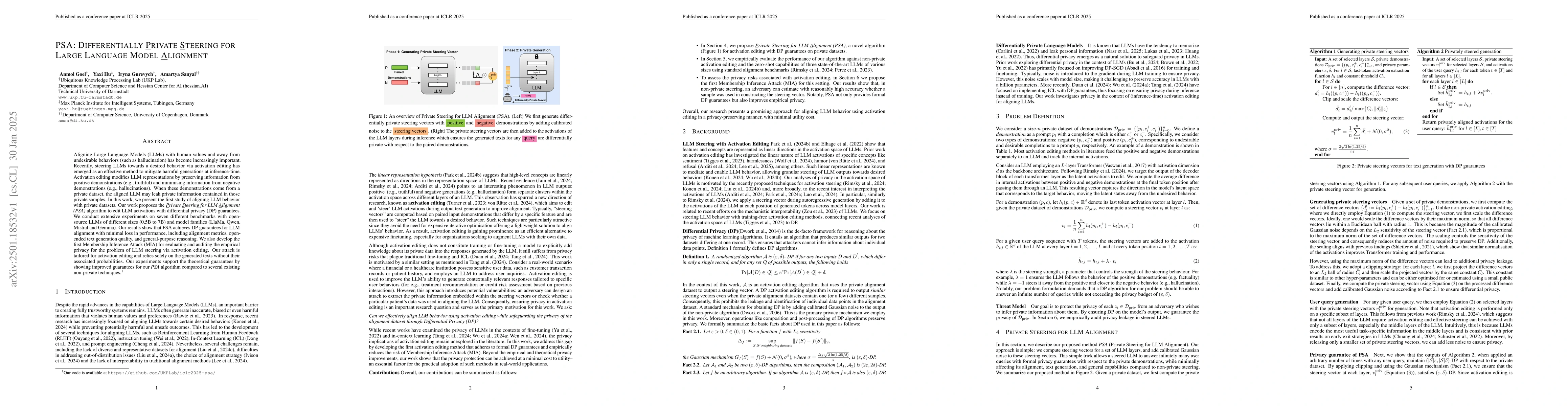 Thumbnail for Differentially Private Steering for Large Language Model Alignment