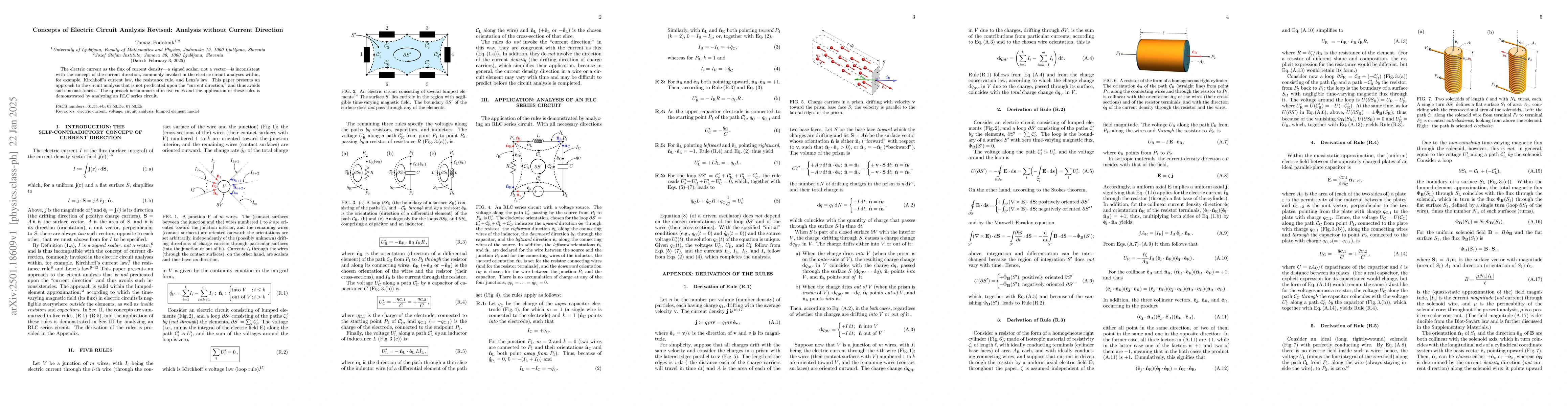 Thumbnail for Concepts of Electric Circuit Analysis Revised: Analysis without Current
  Direction