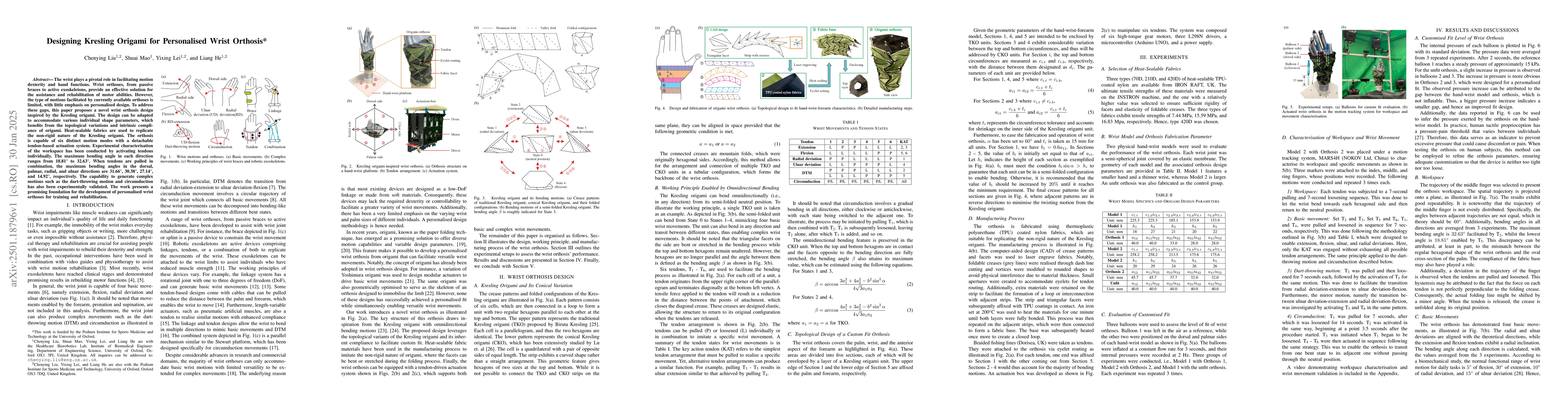 Thumbnail for Designing Kresling Origami for Personalised Wrist Orthosis