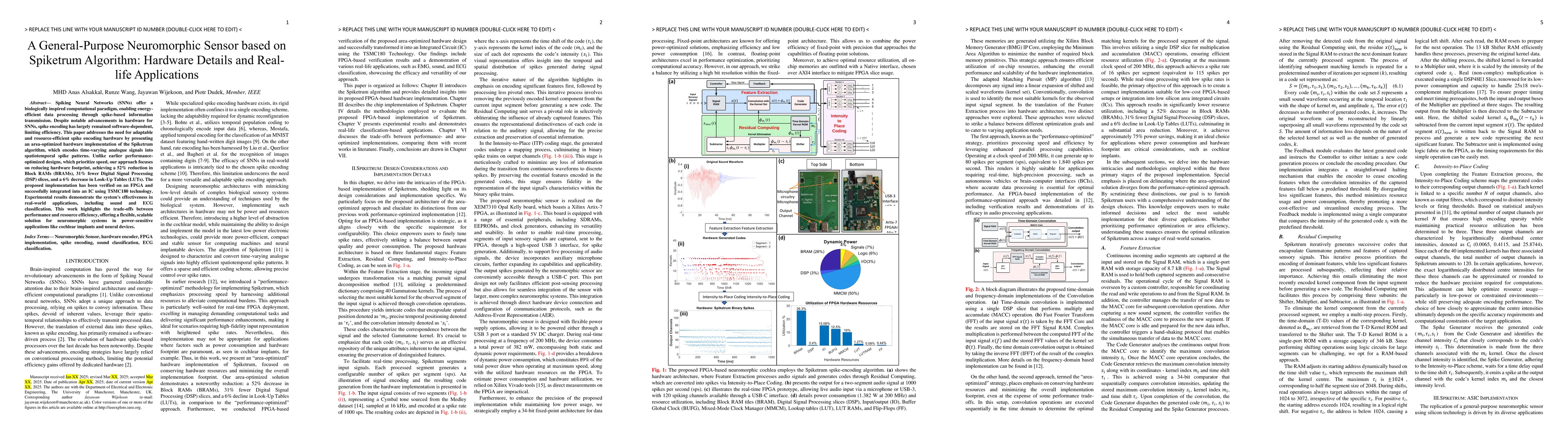 Thumbnail for A General-Purpose Neuromorphic Sensor based on Spiketrum Algorithm:
  Hardware Details and Real-life Applications