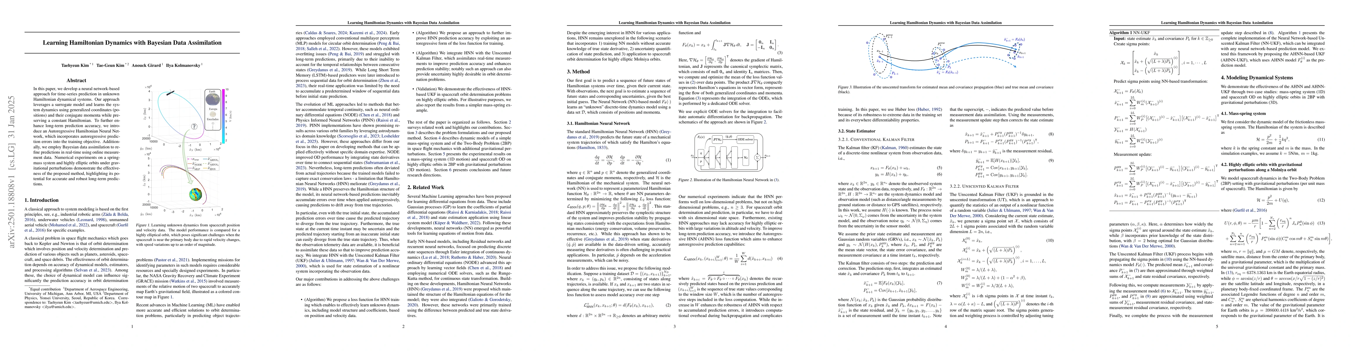 Thumbnail for Learning Hamiltonian Dynamics with Bayesian Data Assimilation