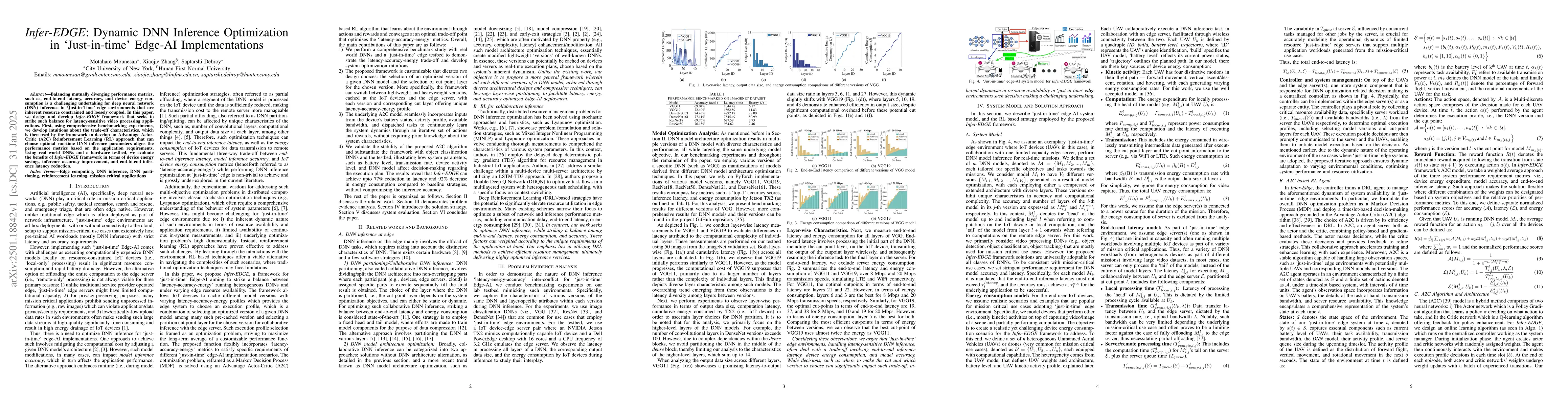 Thumbnail for Infer-EDGE: Dynamic DNN Inference Optimization in 'Just-in-time' Edge-AI
  Implementations