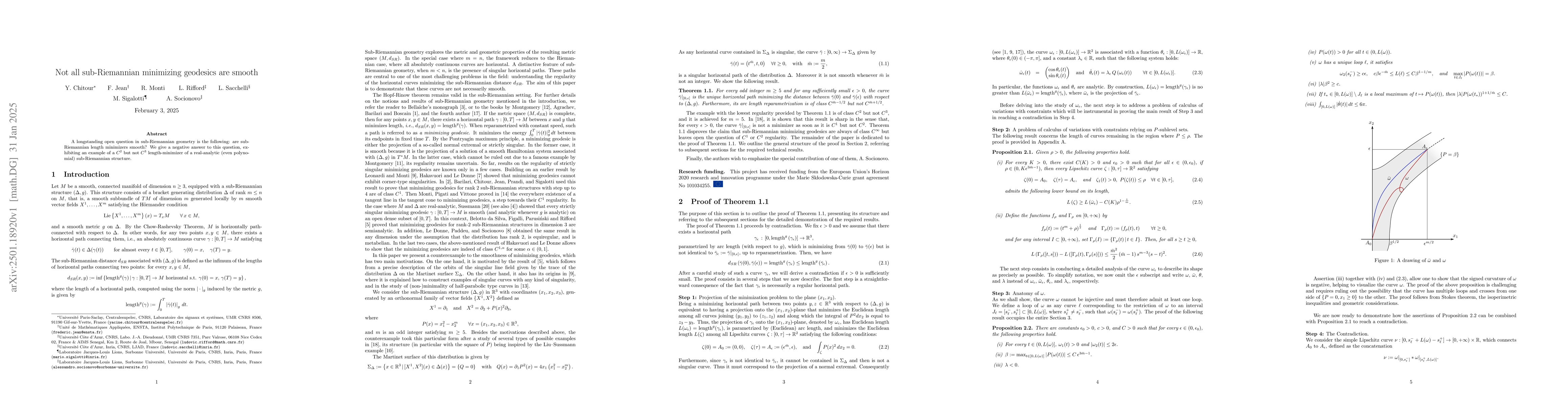 Thumbnail for Not all sub-Riemannian minimizing geodesics are smooth