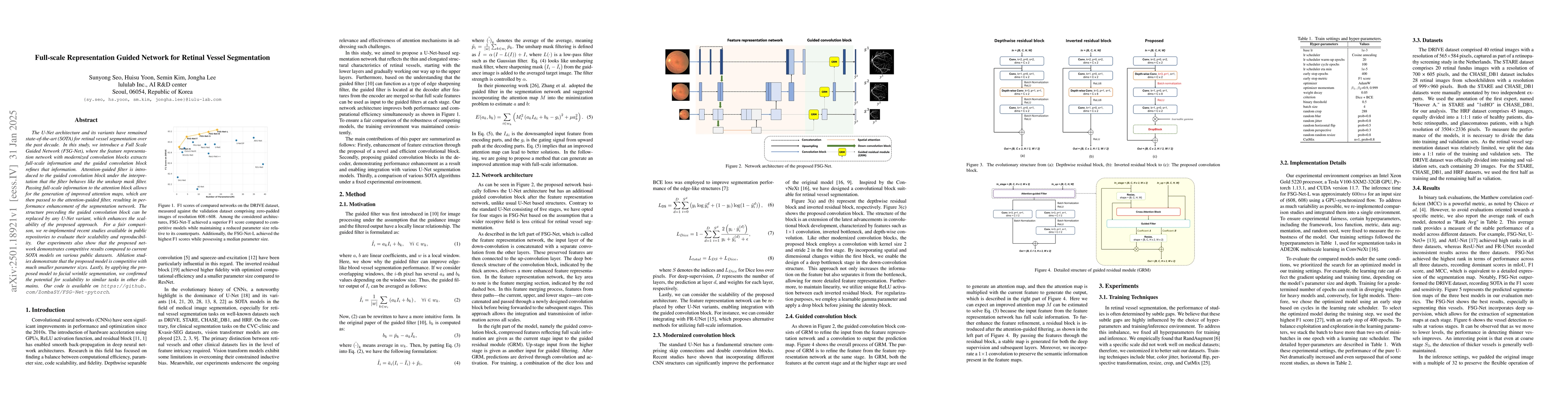 Thumbnail for Full-scale Representation Guided Network for Retinal Vessel Segmentation