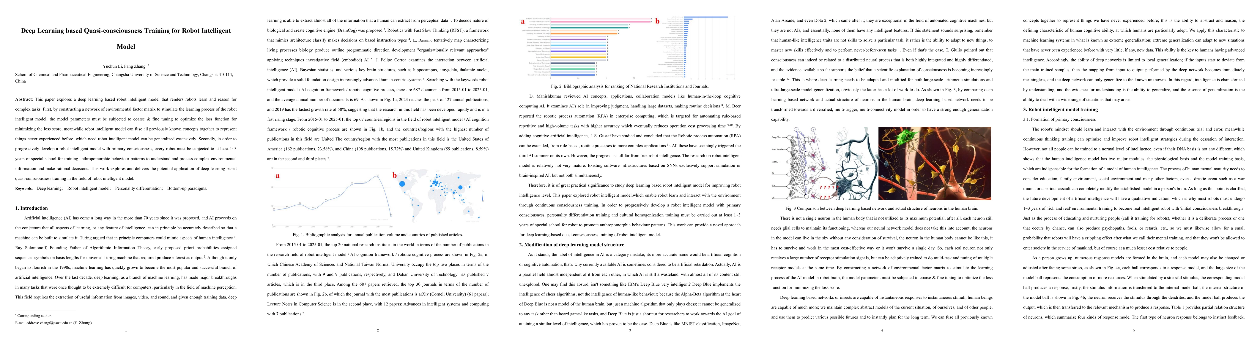 Thumbnail for Deep Learning based Quasi-consciousness Training for Robot Intelligent
  Model