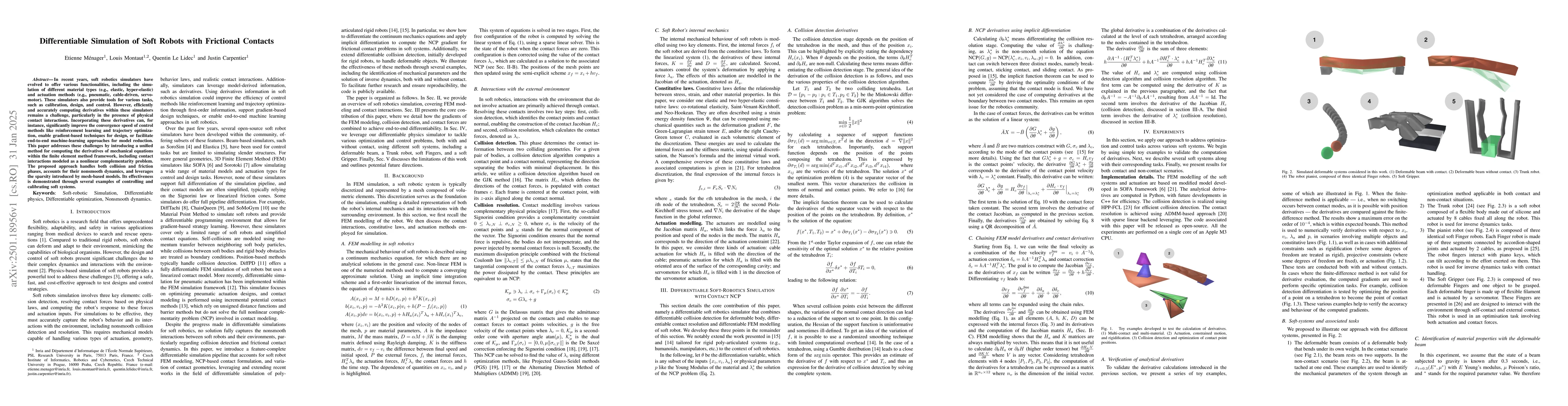 Thumbnail for Differentiable Simulation of Soft Robots with Frictional Contacts