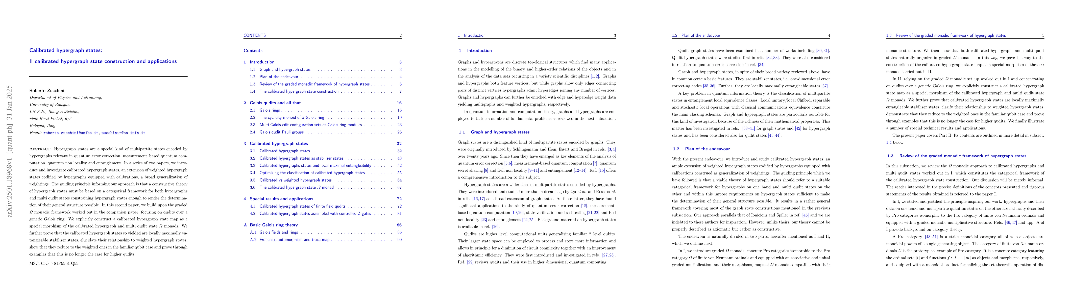 Thumbnail for Calibrated hypergraph states: II calibrated hypergraph state
  construction and applications