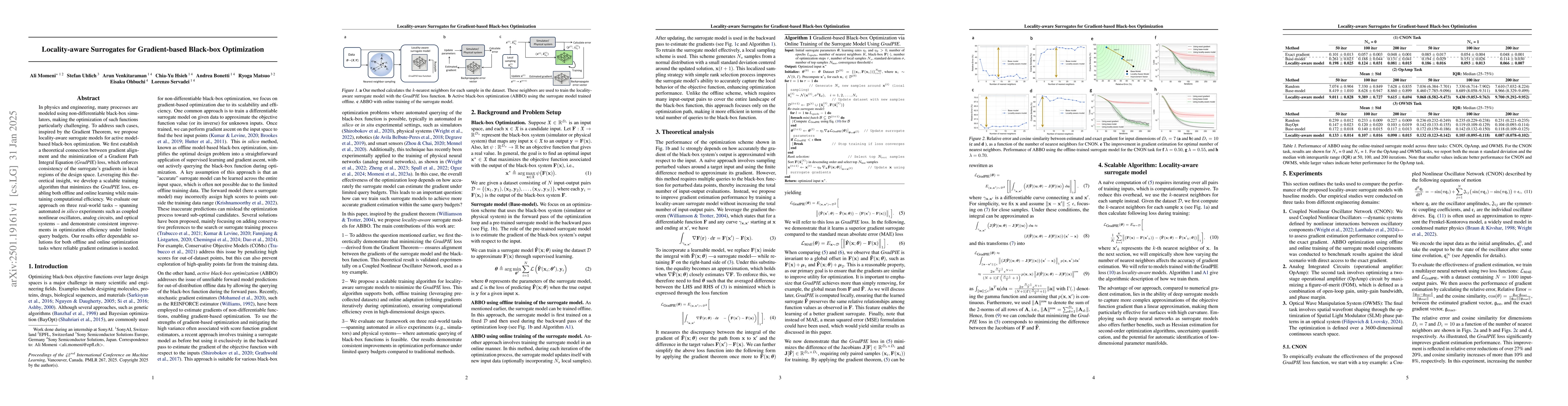 Thumbnail for Locality-aware Surrogates for Gradient-based Black-box Optimization