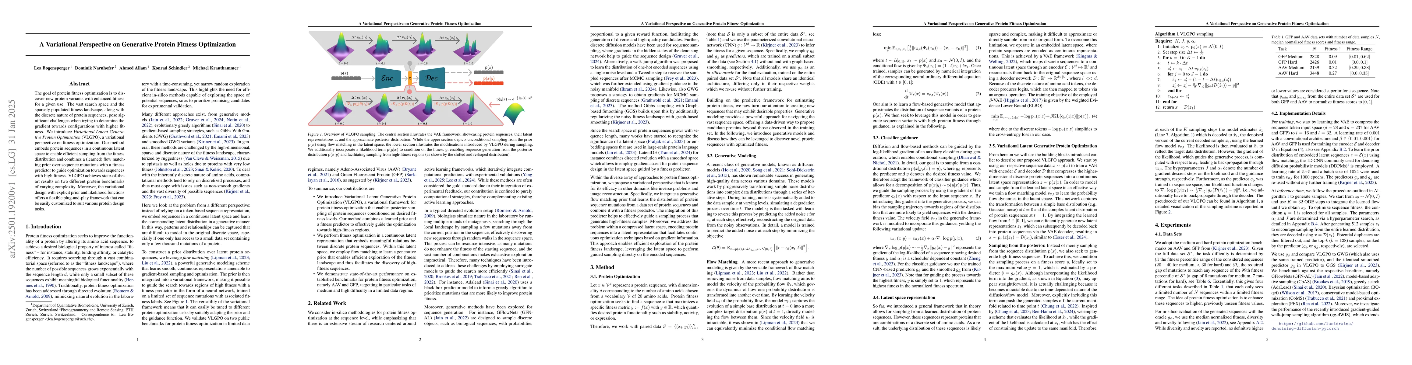 Thumbnail for A Variational Perspective on Generative Protein Fitness Optimization