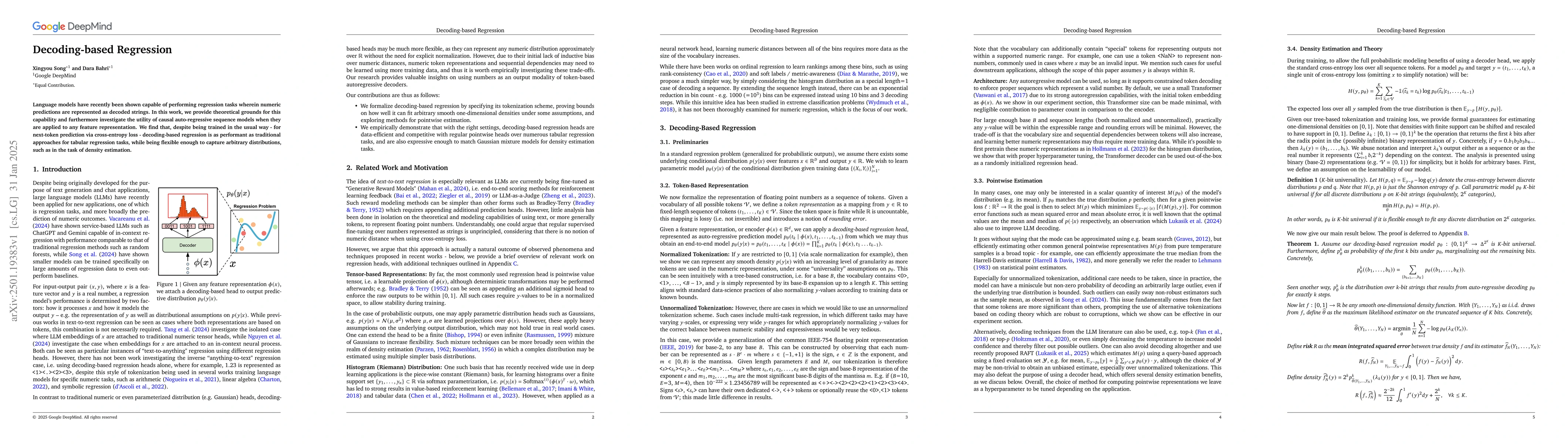 Thumbnail for Decoding-based Regression