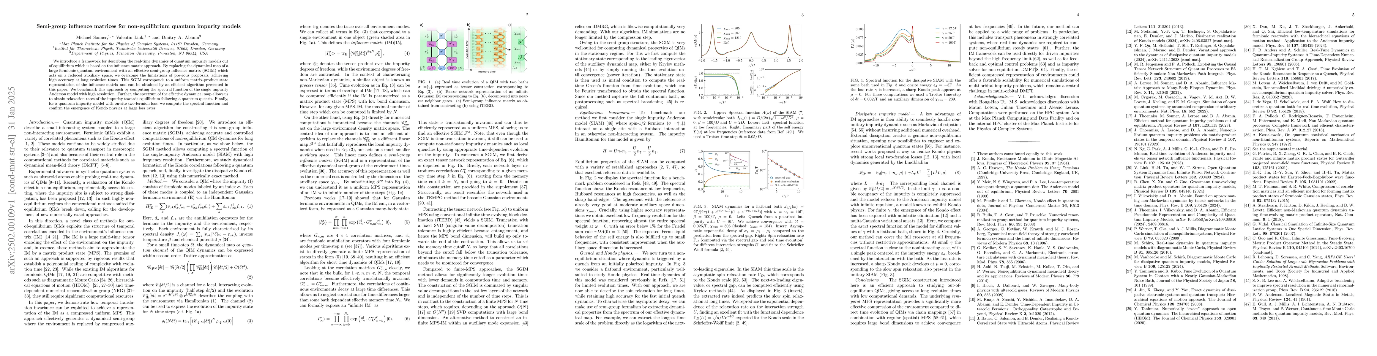 Thumbnail for Semi-group influence matrices for non-equilibrium quantum impurity
  models
