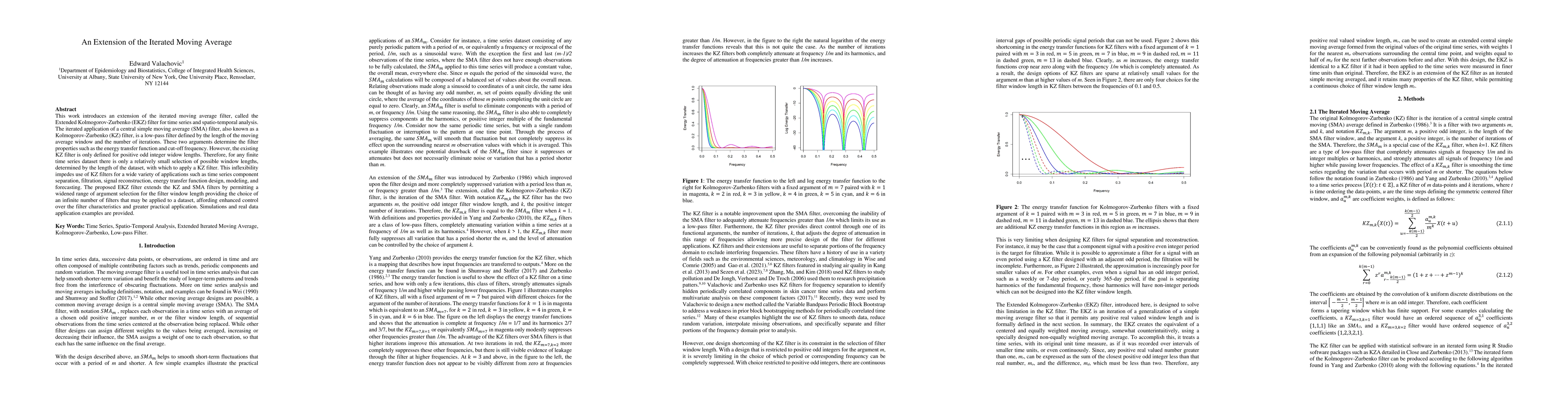 Thumbnail for An Extension of the Iterated Moving Average
