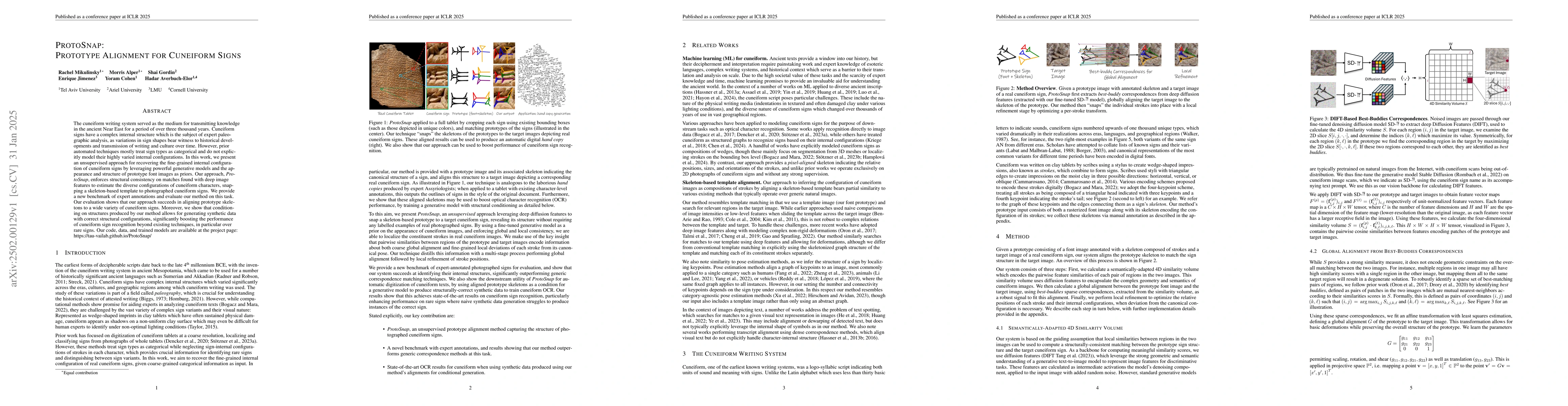 Thumbnail for ProtoSnap: Prototype Alignment for Cuneiform Signs