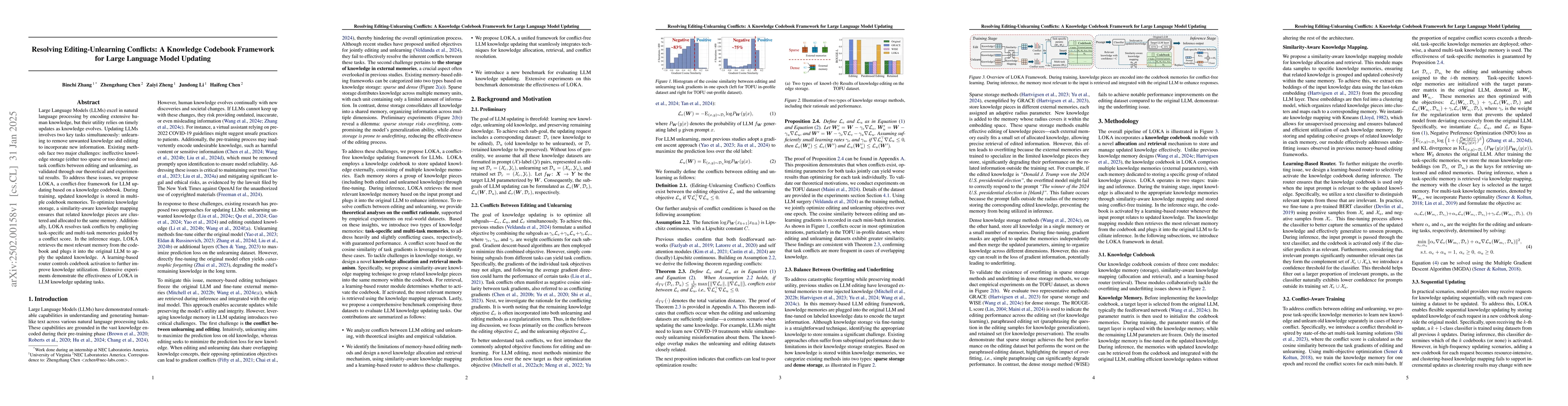 Thumbnail for Resolving Editing-Unlearning Conflicts: A Knowledge Codebook Framework
  for Large Language Model Updating