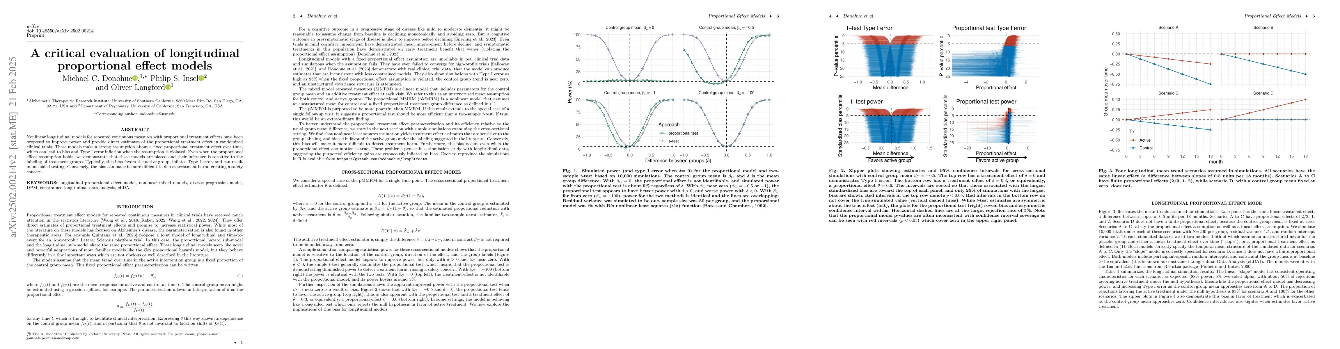 Thumbnail for A critical evaluation of longitudinal proportional effect models