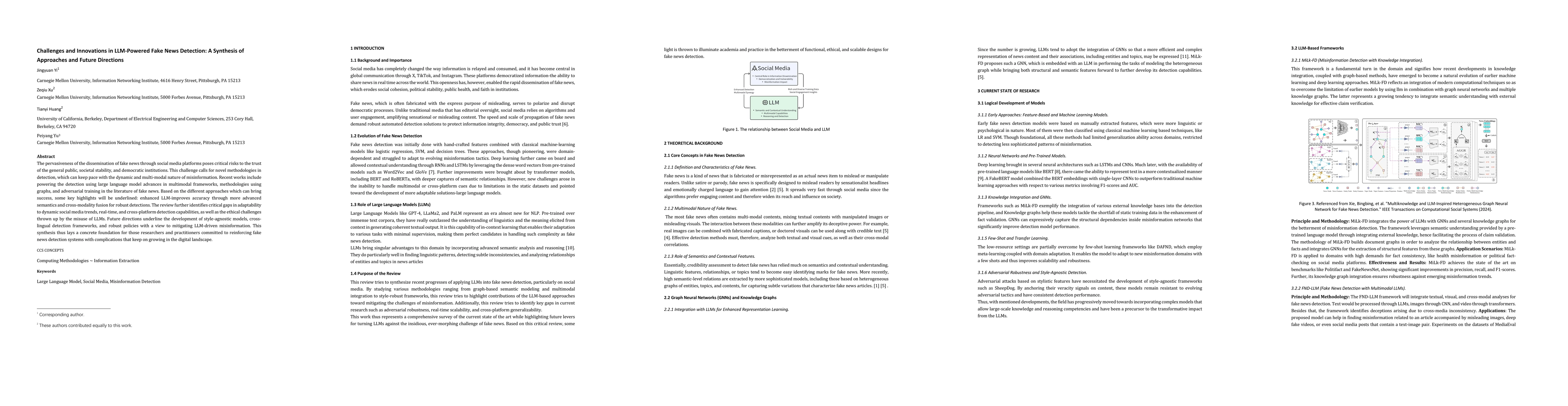 Thumbnail for Challenges and Innovations in LLM-Powered Fake News Detection: A
  Synthesis of Approaches and Future Directions