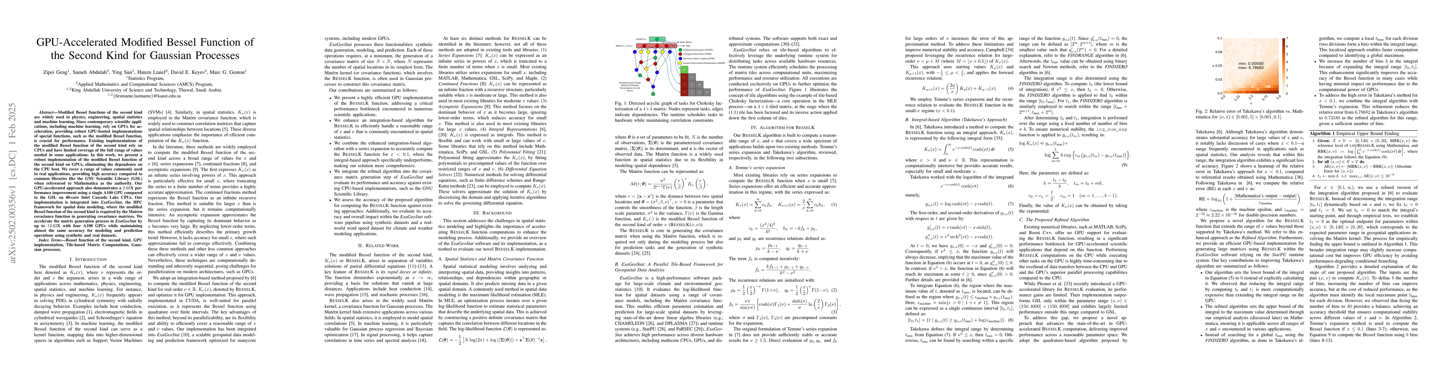 Thumbnail for GPU-Accelerated Modified Bessel Function of the Second Kind for Gaussian
  Processes