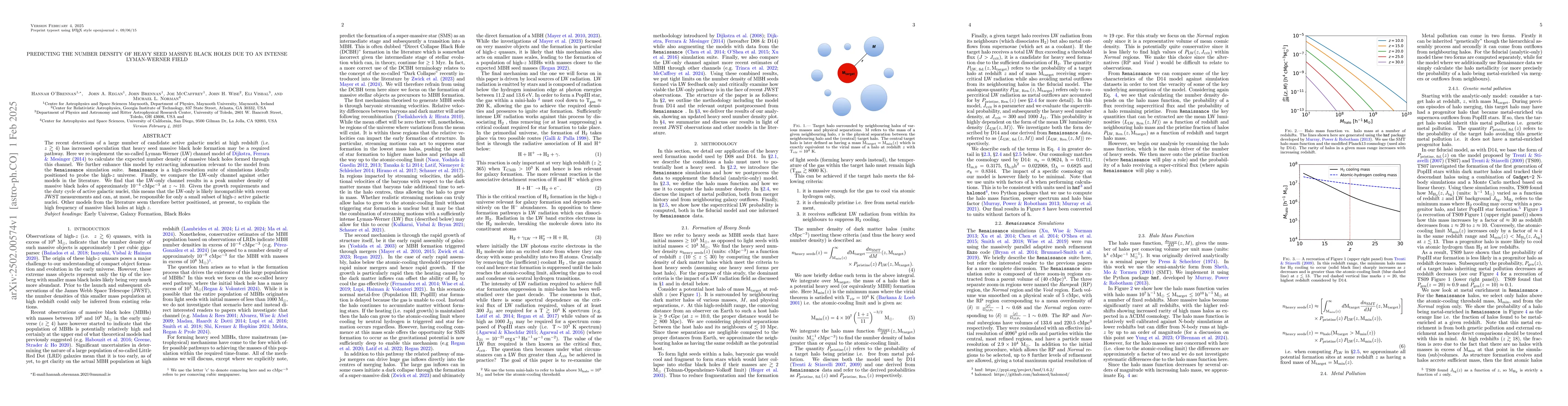 Thumbnail for Predicting the number density of heavy seed massive black holes due to
  an intense Lyman-Werner field