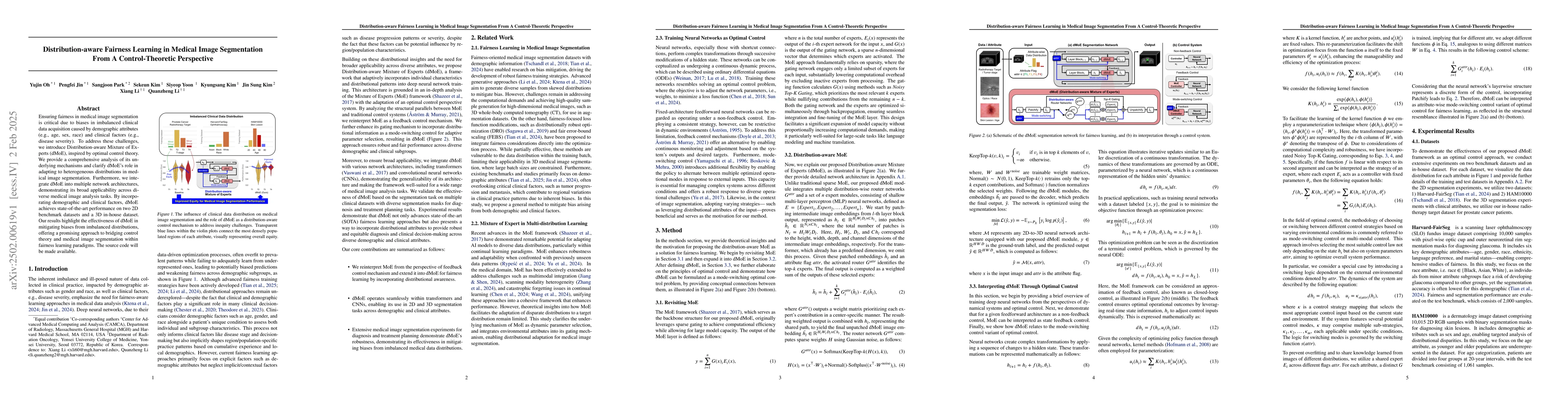 Thumbnail for Distribution-aware Fairness Learning in Medical Image Segmentation From
  A Control-Theoretic Perspective