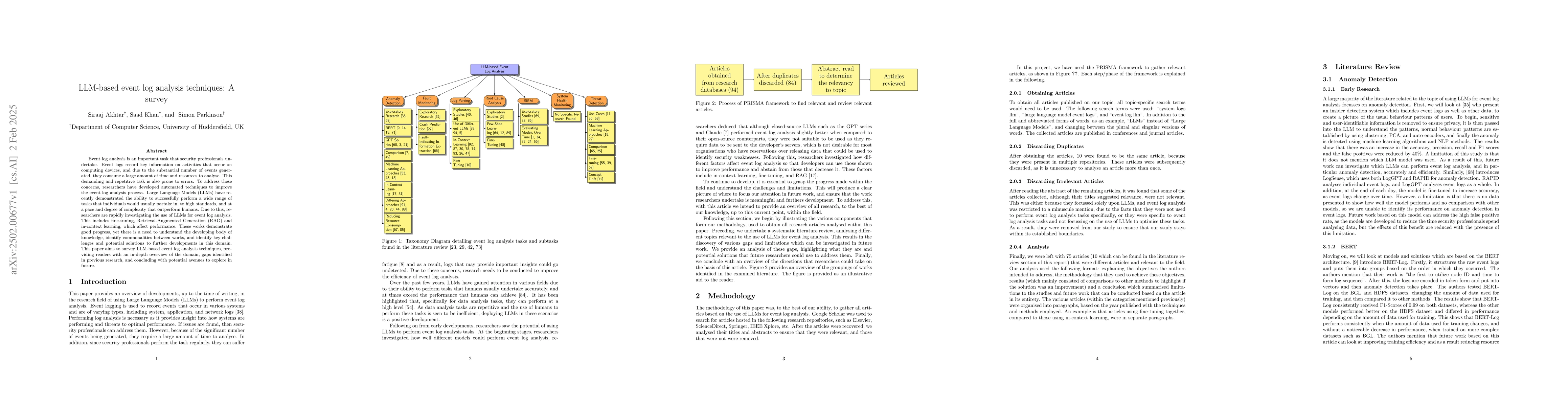 Thumbnail for LLM-based event log analysis techniques: A survey