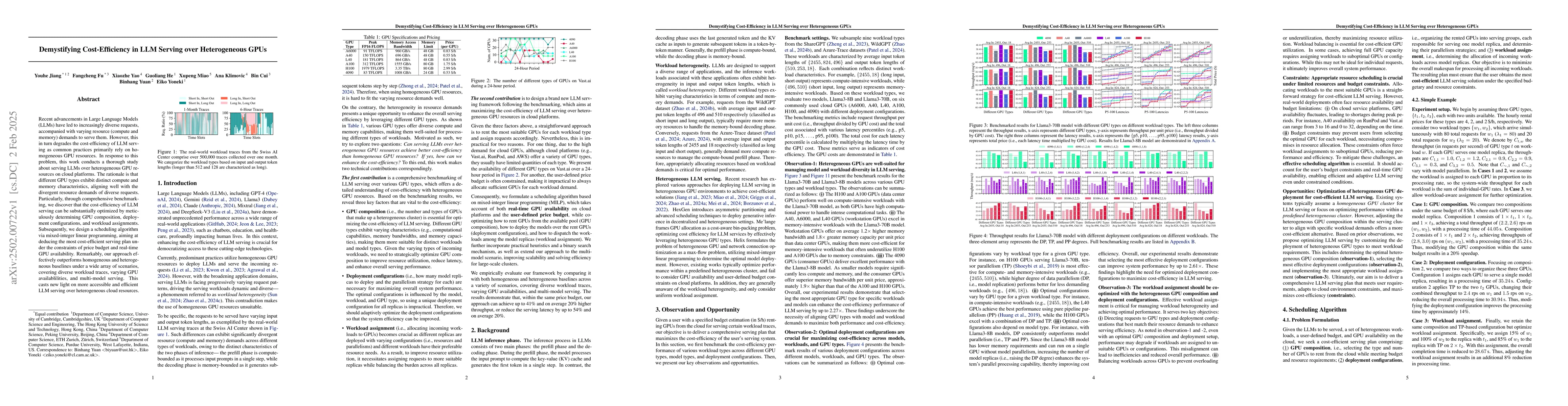 Thumbnail for Demystifying Cost-Efficiency in LLM Serving over Heterogeneous GPUs