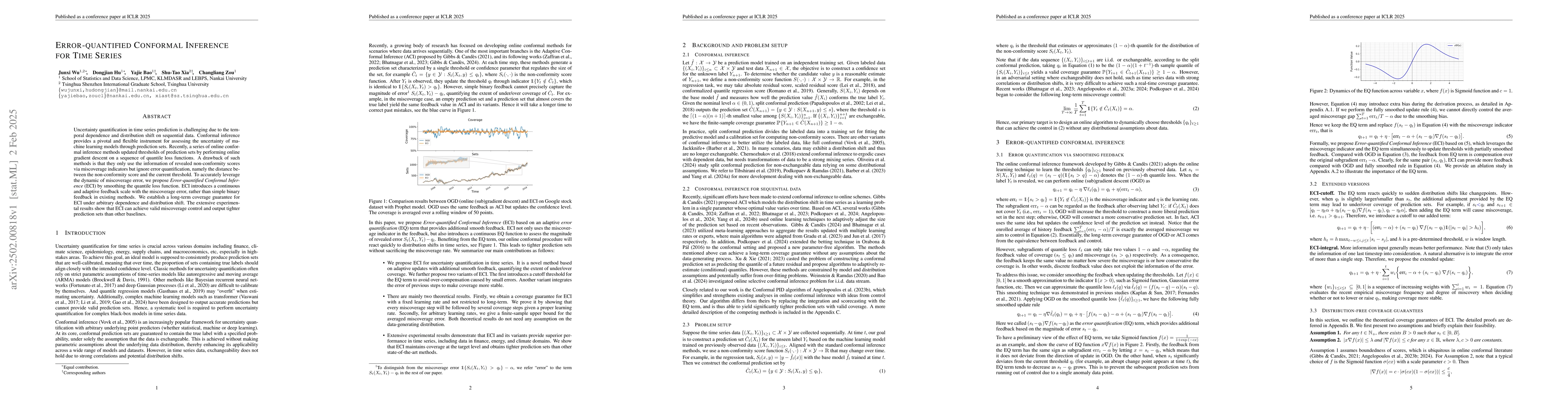 Thumbnail for Error-quantified Conformal Inference for Time Series