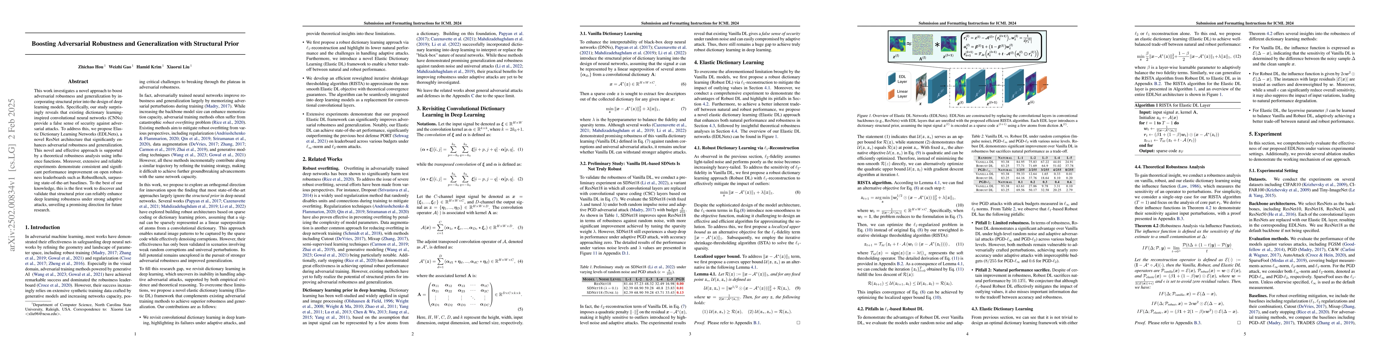 Thumbnail for Boosting Adversarial Robustness and Generalization with Structural Prior