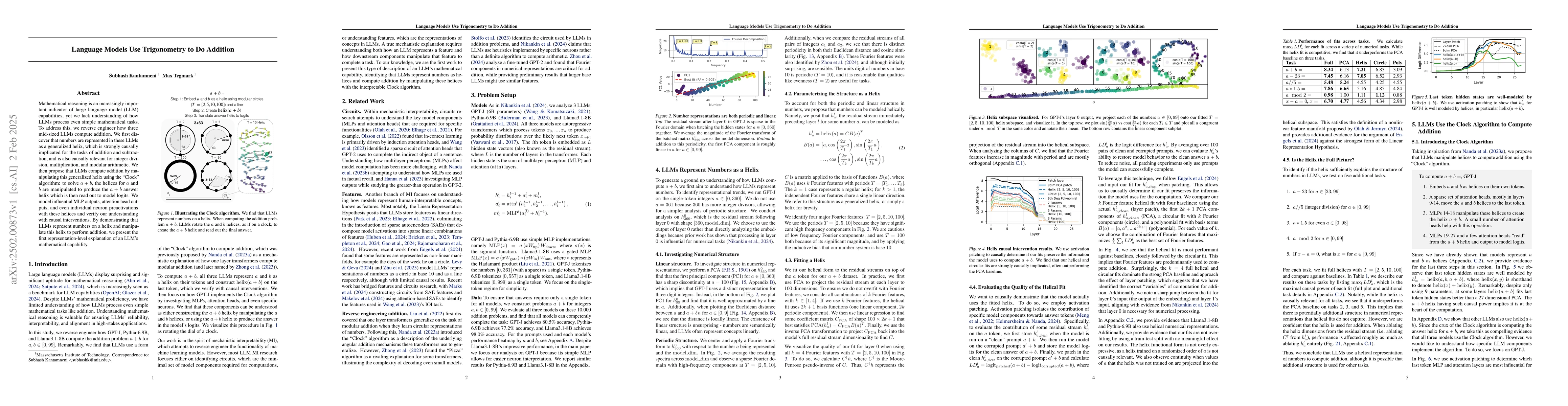 Thumbnail for Language Models Use Trigonometry to Do Addition