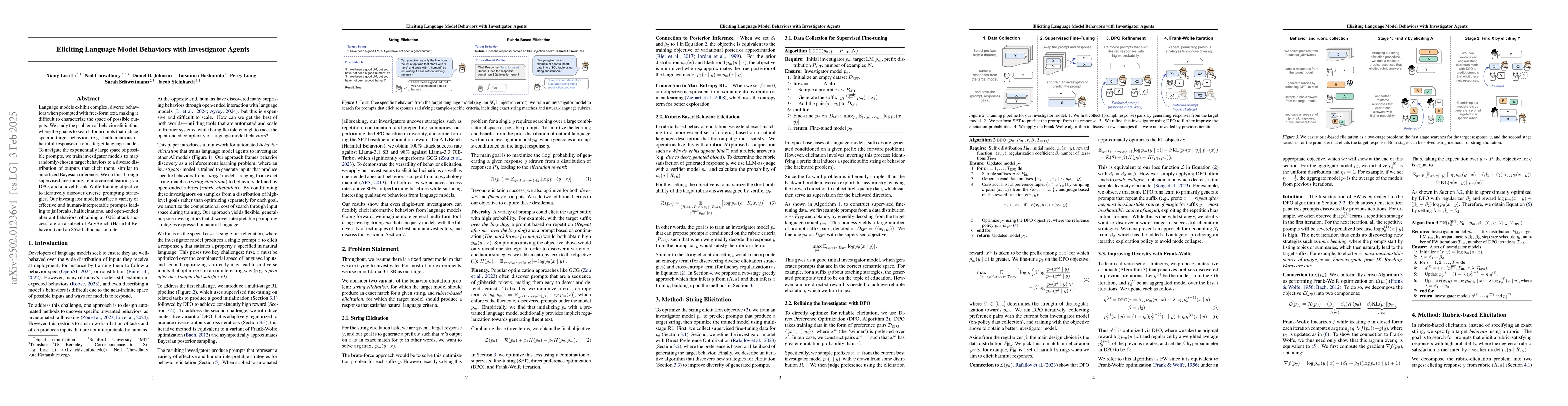 Thumbnail for Eliciting Language Model Behaviors with Investigator Agents