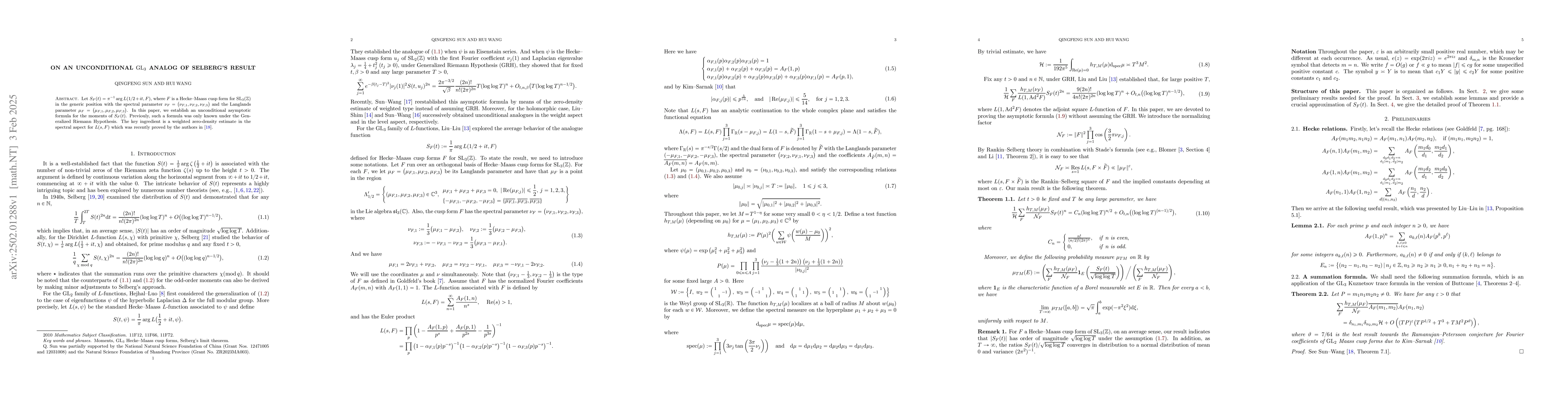 Thumbnail for On an unconditional $\rm GL_3$ analog of Selberg's result