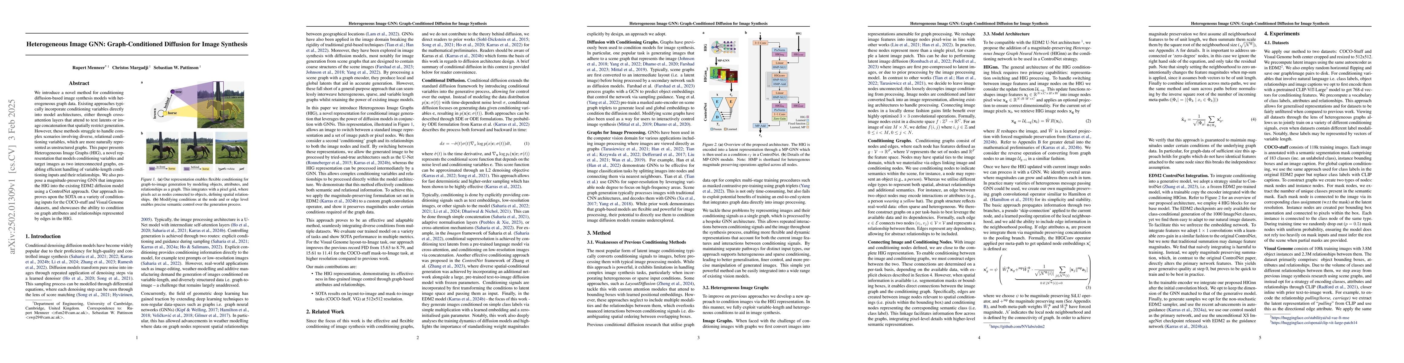 Thumbnail for Heterogeneous Image GNN: Graph-Conditioned Diffusion for Image Synthesis