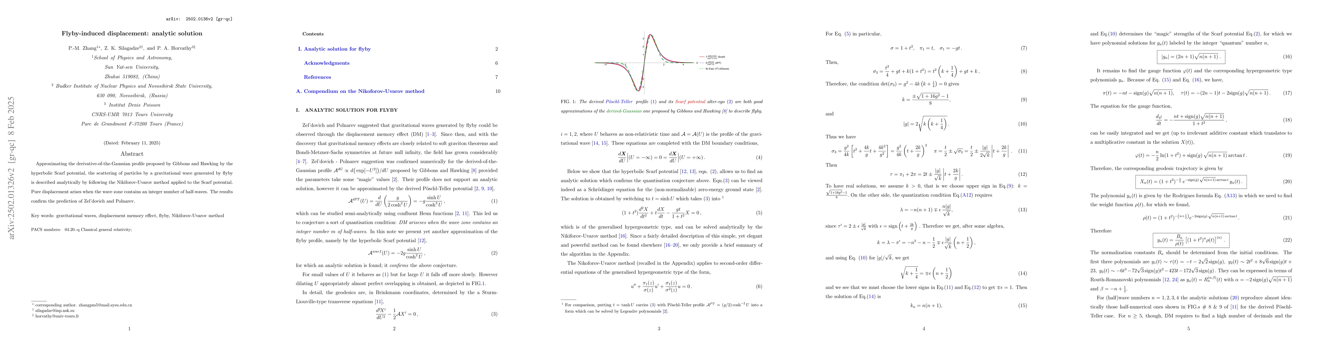 Thumbnail for Flyby-induced displacement: analytic solution