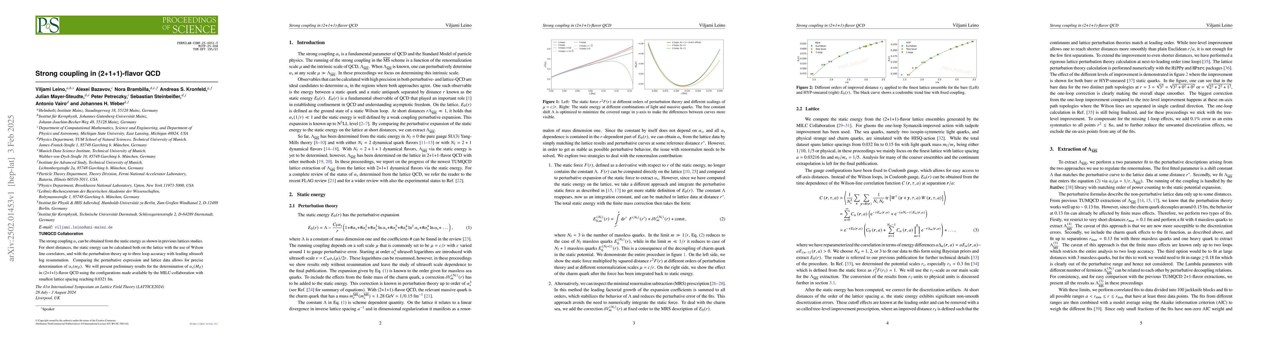 Thumbnail for Strong coupling in (2+1+1)-flavor QCD
