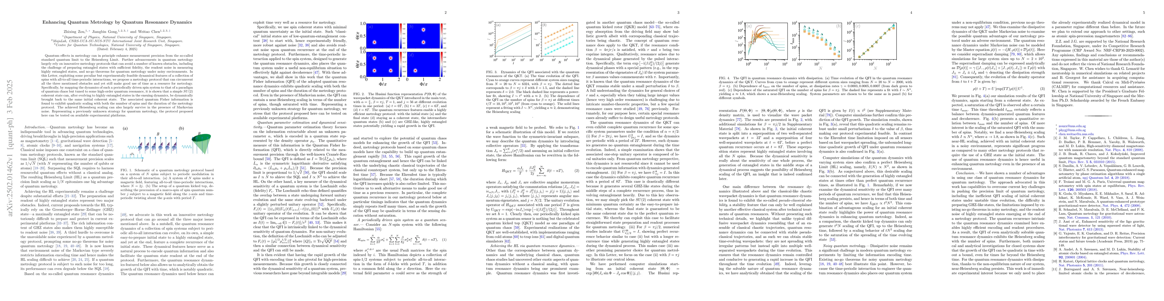 Thumbnail for Enhancing Quantum Metrology by Quantum Resonance Dynamics
