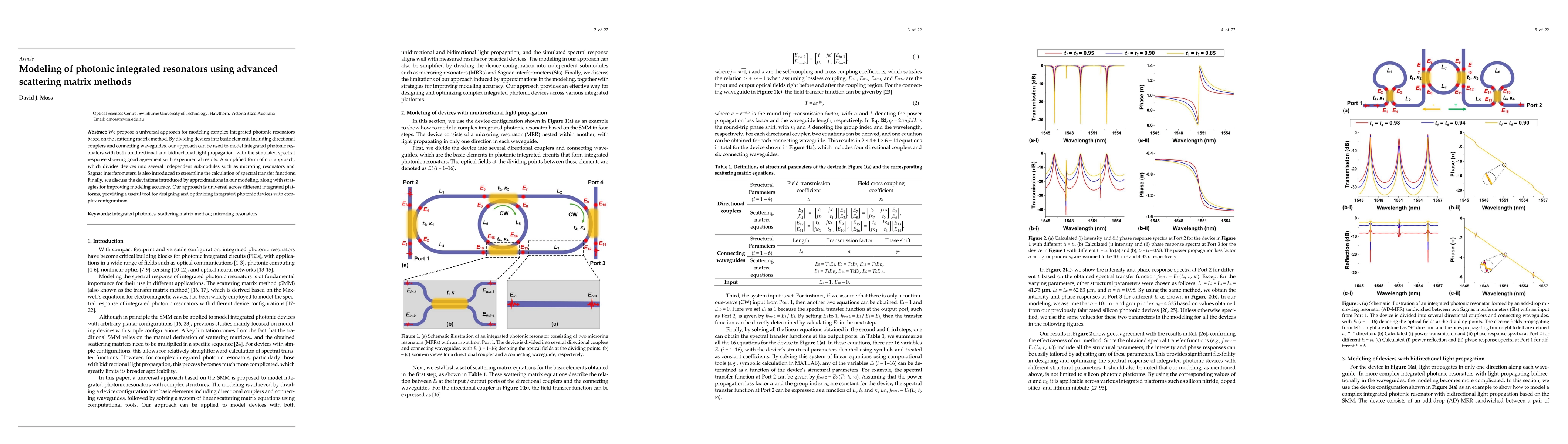Thumbnail for Modeling of photonic integrated resonators using advanced scattering
  matrix methods