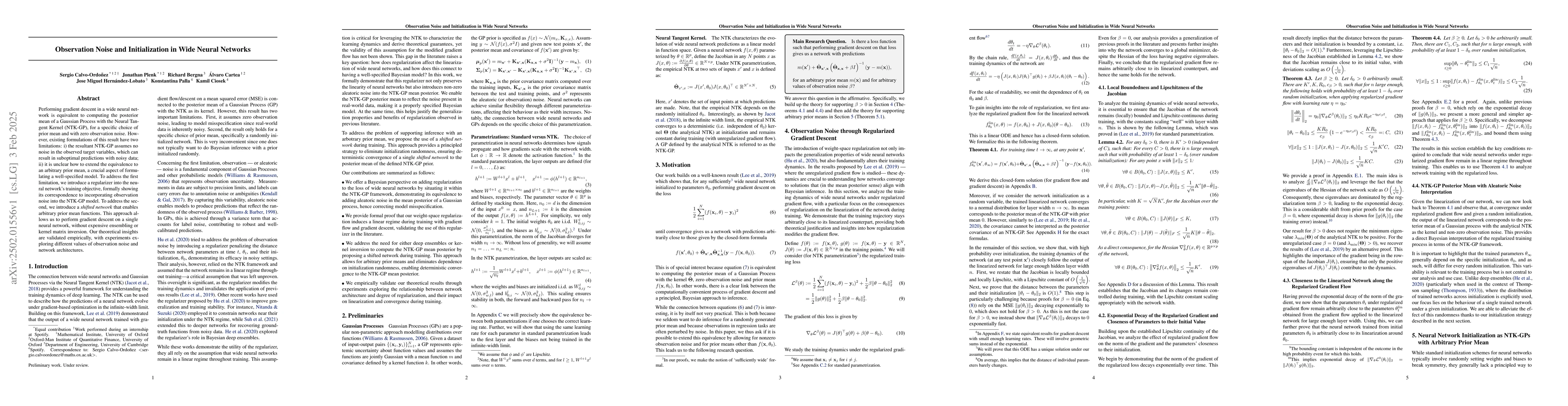 Thumbnail for Observation Noise and Initialization in Wide Neural Networks