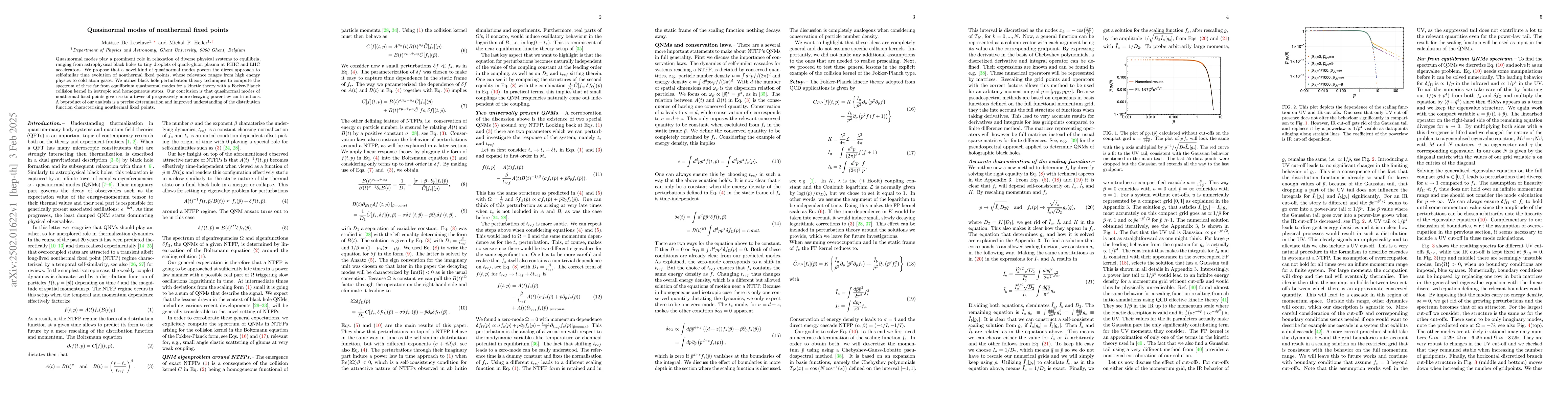 Thumbnail for Quasinormal modes of nonthermal fixed points