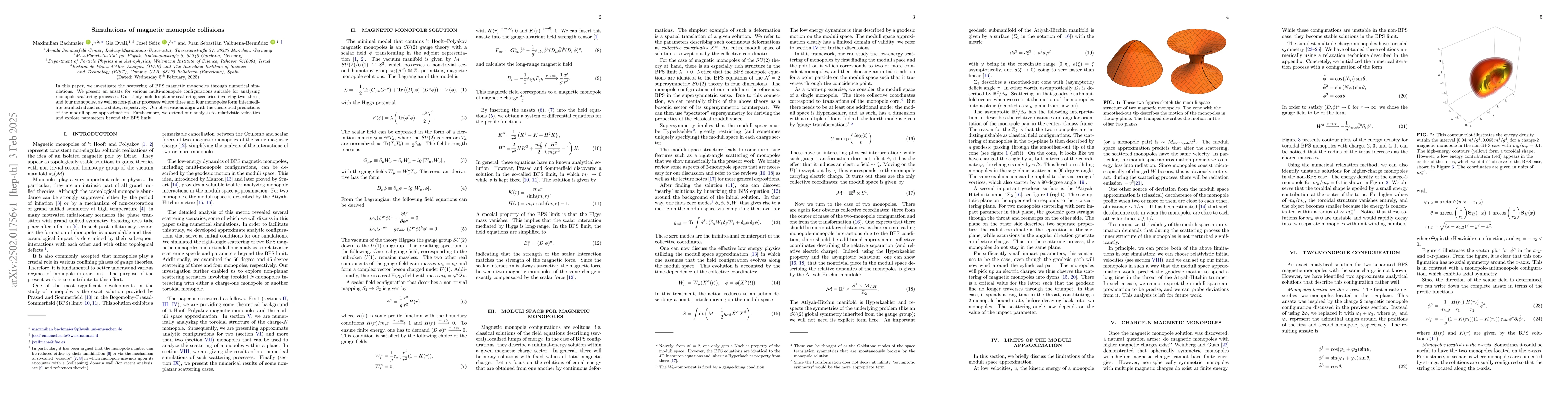 Thumbnail for Simulations of Magnetic Monopole Collisions