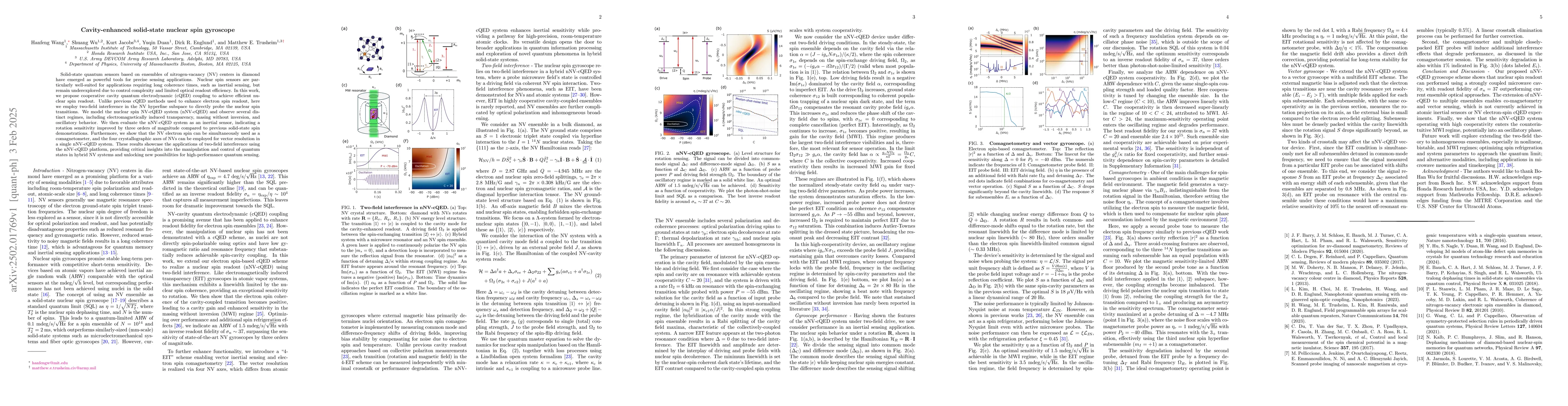 Thumbnail for Cavity-enhanced solid-state nuclear spin gyroscope