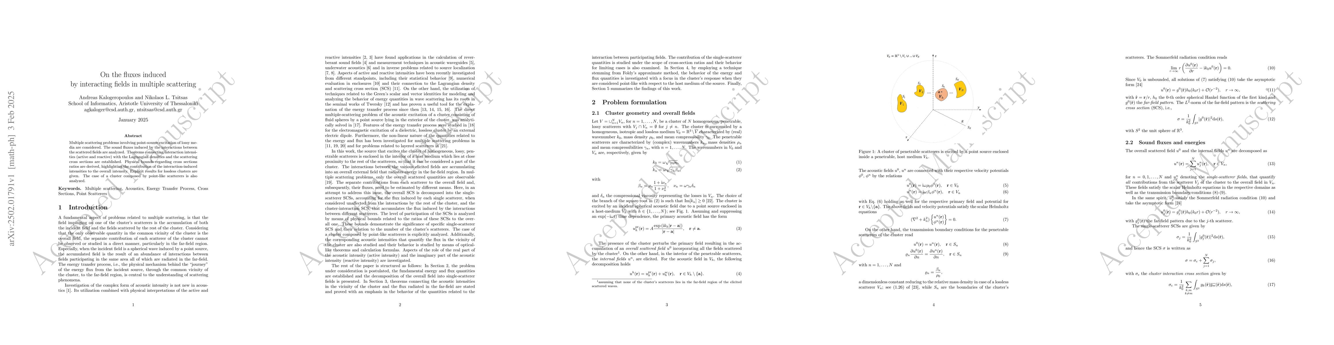 Thumbnail for On the fluxes induced by interacting fields in multiple scattering