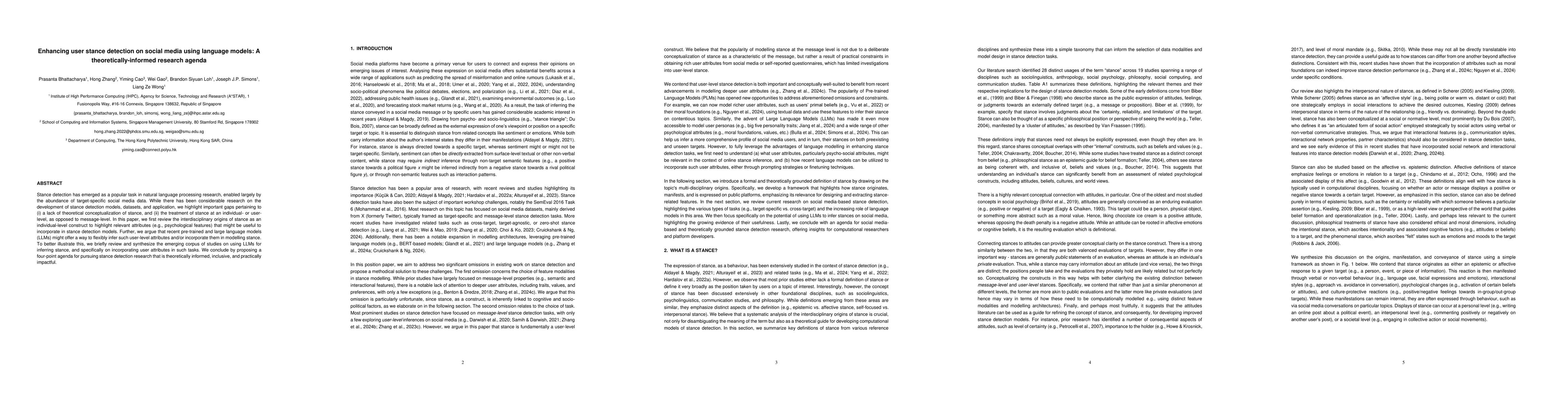 Thumbnail for Rethinking stance detection: A theoretically-informed research agenda
  for user-level inference using language models
