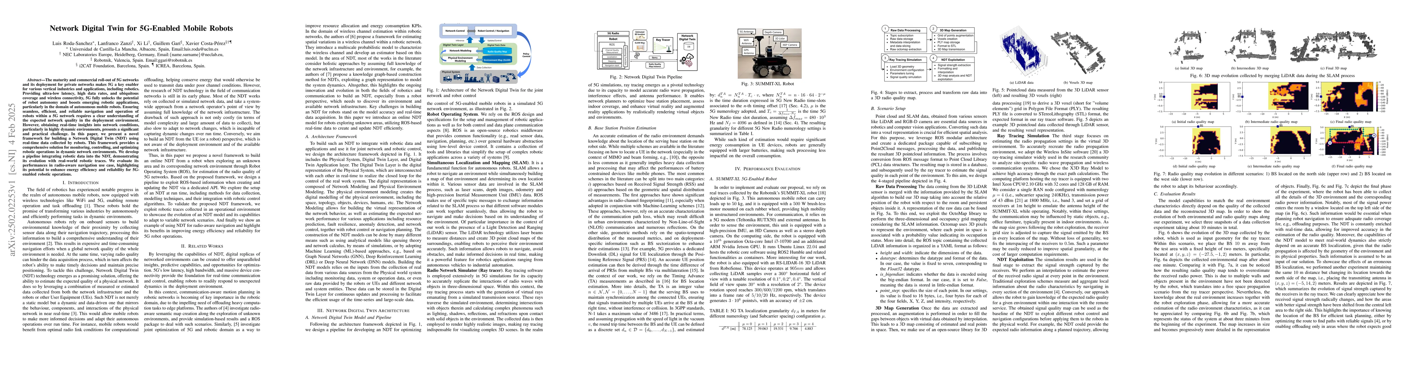 Thumbnail for Network Digital Twin for 5G-Enabled Mobile Robots