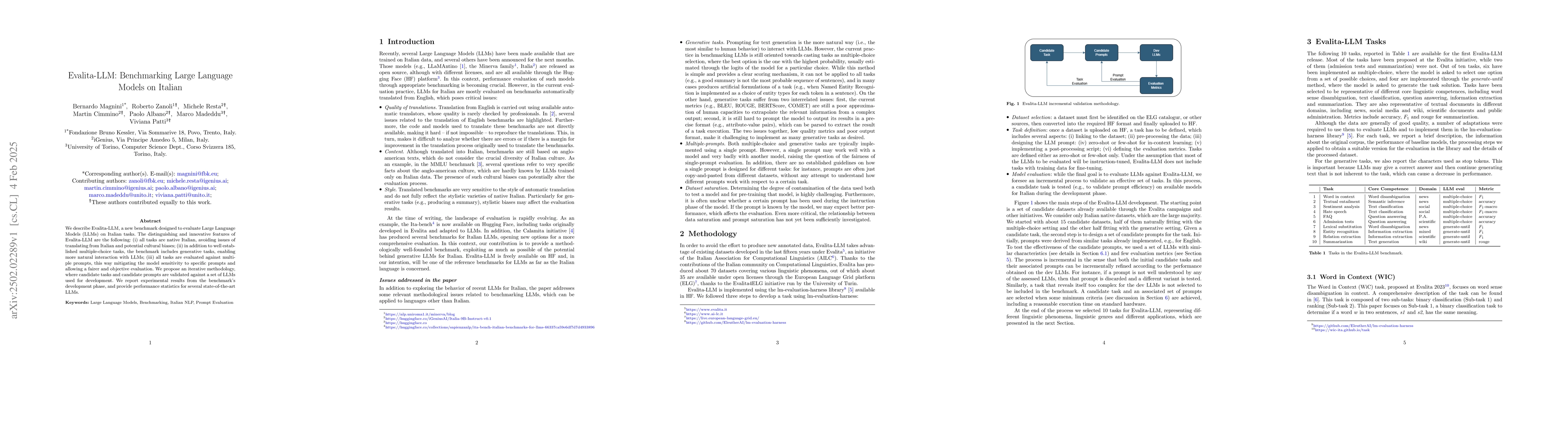 Thumbnail for Evalita-LLM: Benchmarking Large Language Models on Italian