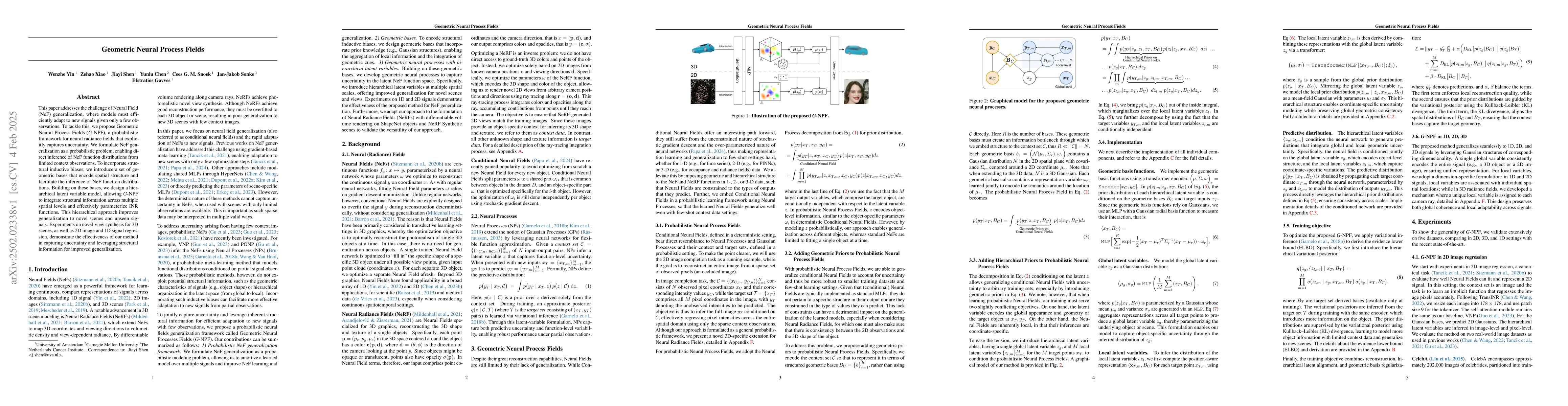 Thumbnail for Geometric Neural Process Fields