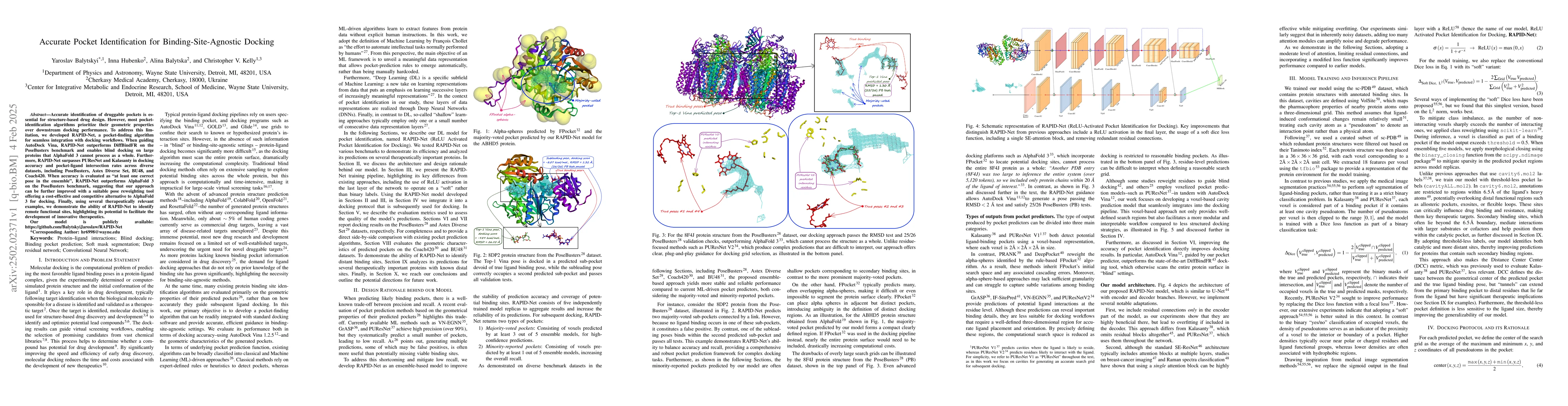 Thumbnail for Accurate Pocket Identification for Binding-Site-Agnostic Docking